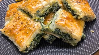 Easy and Delicious Spinach Cheese Puffs!