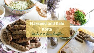 Flaxseed Kale Koftah