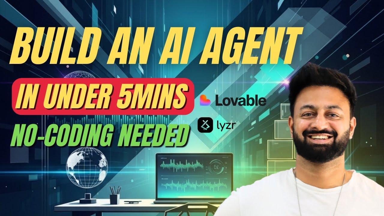 How to Build AI Agents in Under 5 Minutes with Lyzr + Lovable | PR Agent