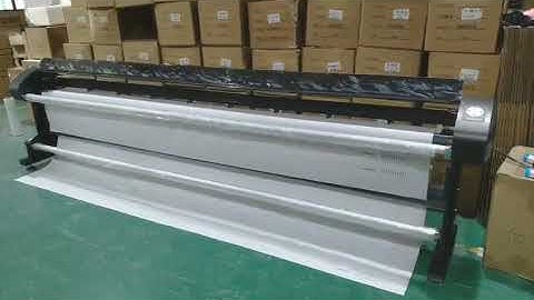 High Speed & Wide Format Pattern CAD Inkjet Plotter #plotter #cad #garment