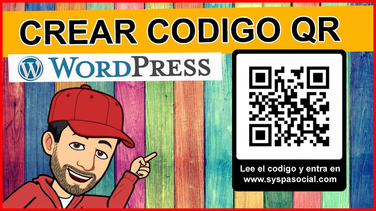 🖐️ Como crear e insertar codigo qr en tu pagina web wordpress 68 tutorial español YouTube 🖐️ Como crear e insertar codigo qr en tu pagina web wordpress 68 tutorial español YouTube