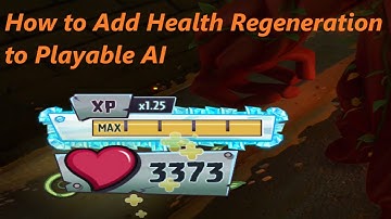 Frosty Editor Tutorial #56: How to Add Health Regeneration to Playable AI in Plants vs. Zombies GW2