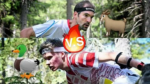 Racing Against The King Of Orienteering