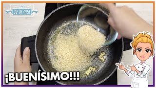 😱 ARROZ con CALAMARES en Salsa Americana MI RECETA FAVORITA para cuando NO TENGO tiempo ¡BUENÍSIMO!