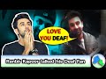 Ranbir Kapoor signed Indian Sign Language to Deaf | Bollywood star ISL | During Shamshera Trailer