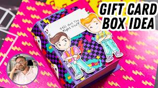 How to Make a Boy Band Gift Card Holder Box for Any Occasion