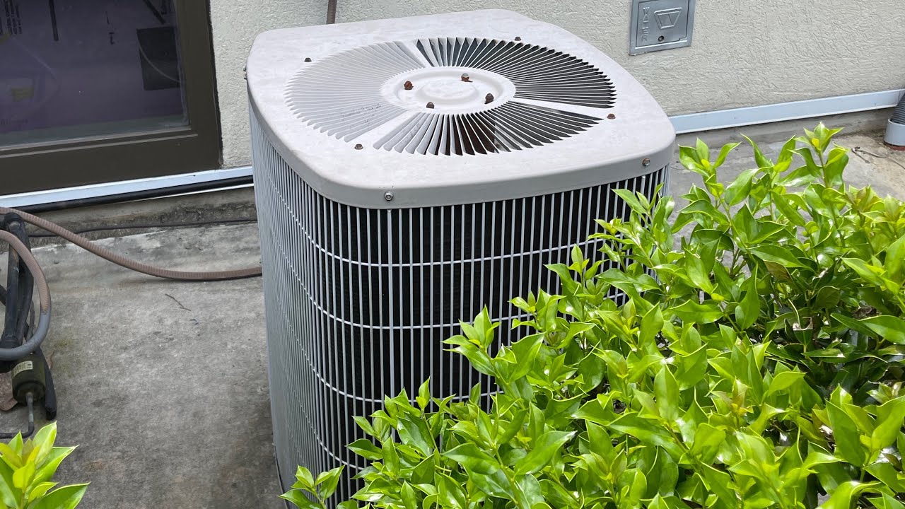2000 Carrier TECH2000 Air Conditioner Startup/Shutdown YouTube