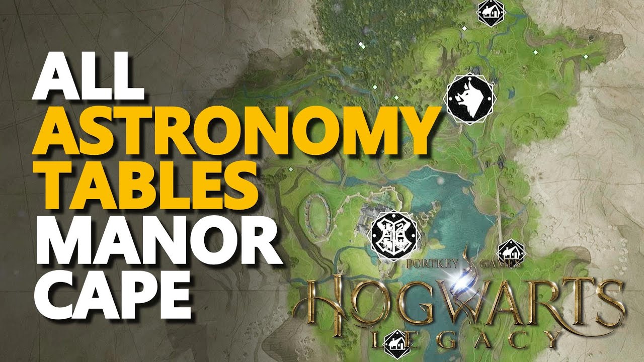 Manor Cape Astronomy Tables Hogwarts Legacy YouTube