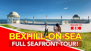 BEXHILL ON SEA | Full tour of the seafront at Bexhill On Sea, East Sussex, England