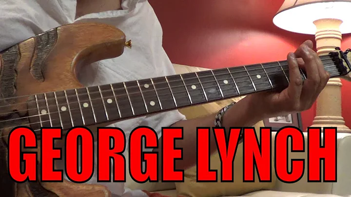 There's A Right Way To Play Guitar | George Lynch Guitar Licks Volume 1