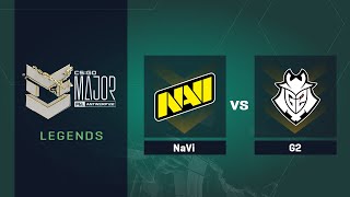 NaVi vs G2 | Карта 1 Mirage | PGL Major Antwerp 2022