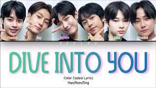 I-LANDERS (HANBIN, JAY, SUNOO, TAKI, NIKI, DANIEL) 'Dive Into You' Color Coded Lyrics (Han/Rom/Eng)