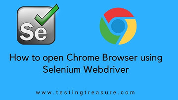 How to open URL in chrome browser using selenium webdriver