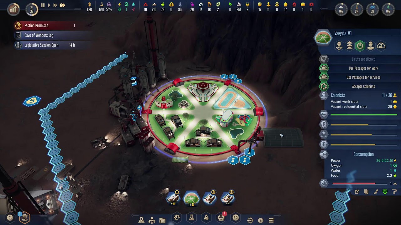 🚀 SURVIVING MARS – 1035% DIFFICULTY COLONY ATTEMPT