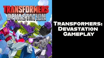 Transformers: Devastation Gameplay For Xbox One (A Nice Flashy Game)