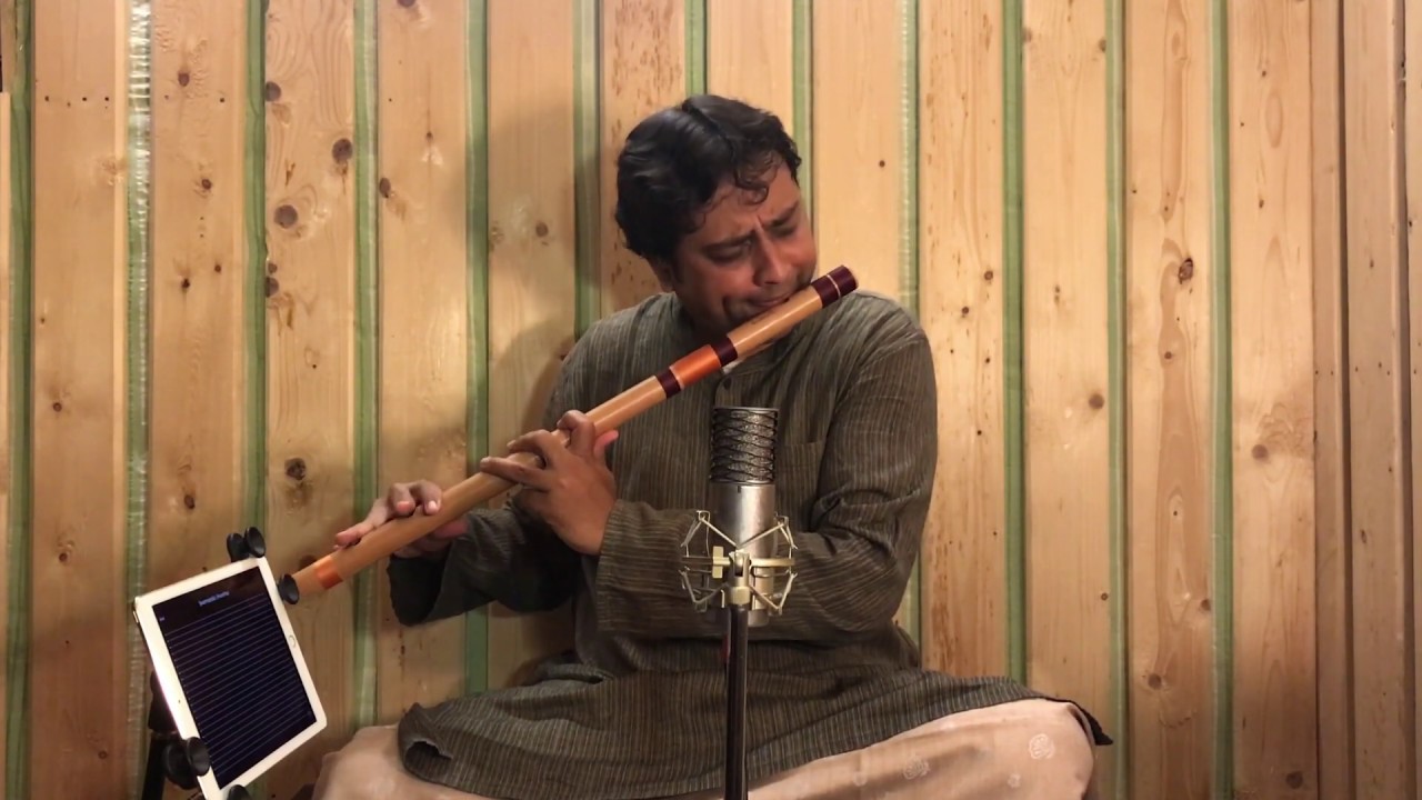 Shakthidhar on Bansuri raag Gurjari Todi  iShala Indian Music App