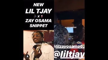 Lil TJAY x Lil Zay Osama (UNRELEASED SNIPPET) 👀🔥