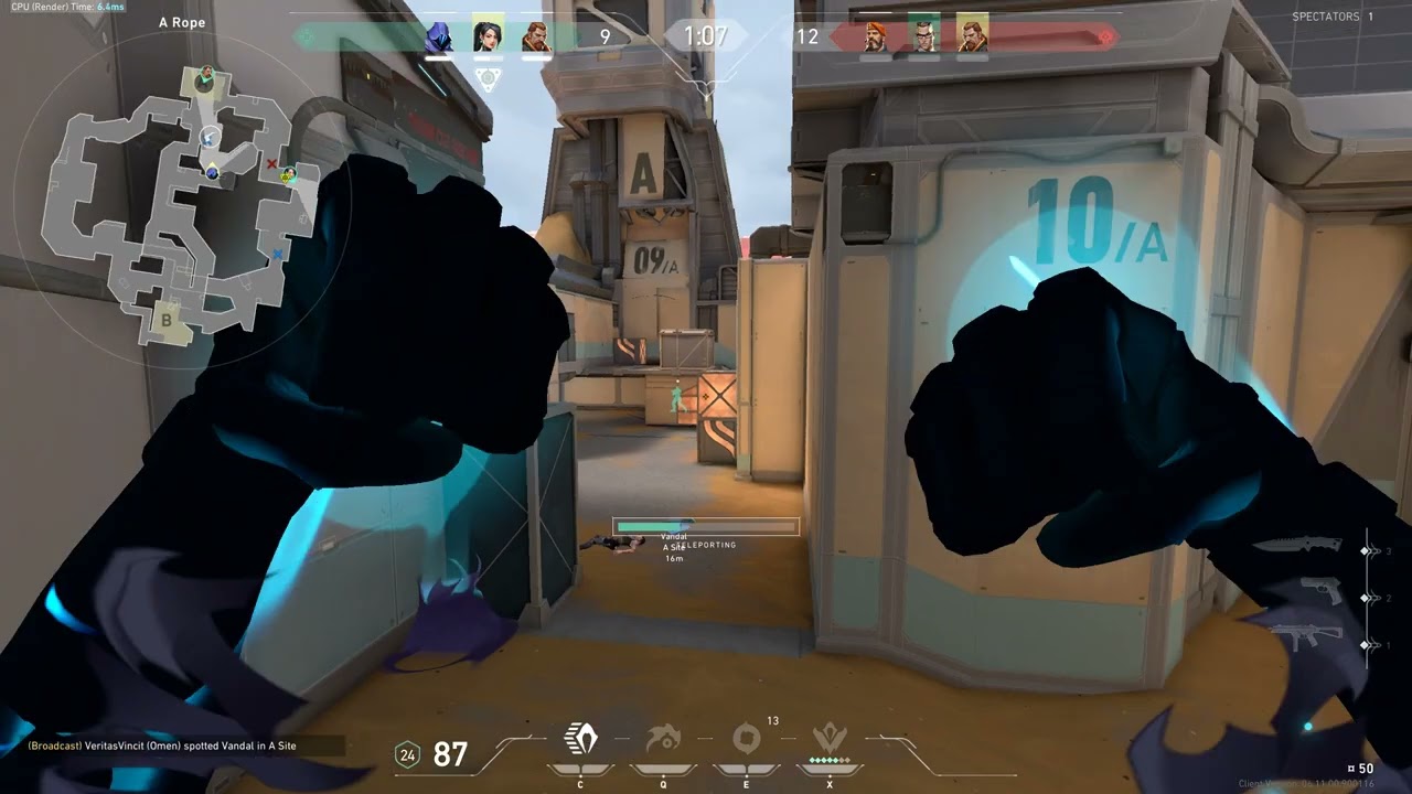 Stupid Ult and SMG run and gun 