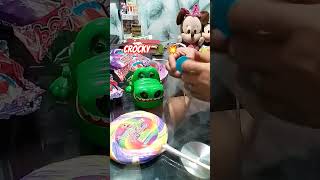 💥Crocky love Ring Pop candy 🍭 💍#trending #toys #satisfying