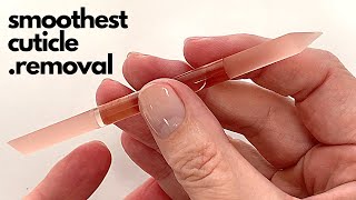 How to Use a Glass Manicure Stick [for smoothest & gentlest cuticle removal]