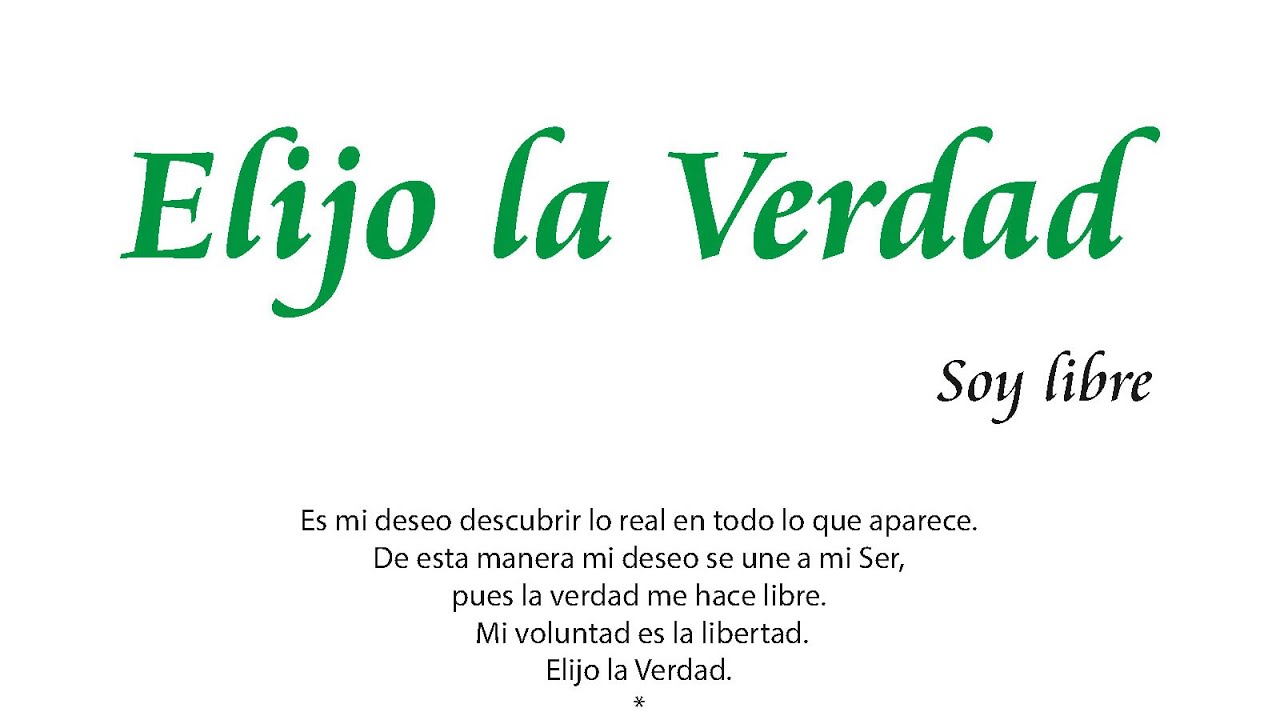 Sesión de enfoque · Elijo la Verdad