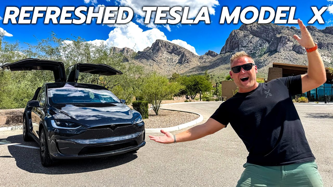 Моя первая поездка на Tesla Model X REFRESH 2026 года! В чём же суть? РЕАКЦИЯ владельца!