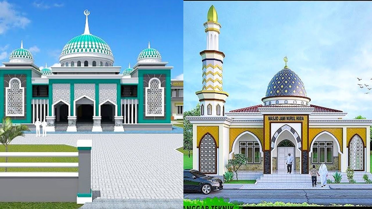 Latest Modern Masjid Mosque Design 2022 | New MasjidMosque ...