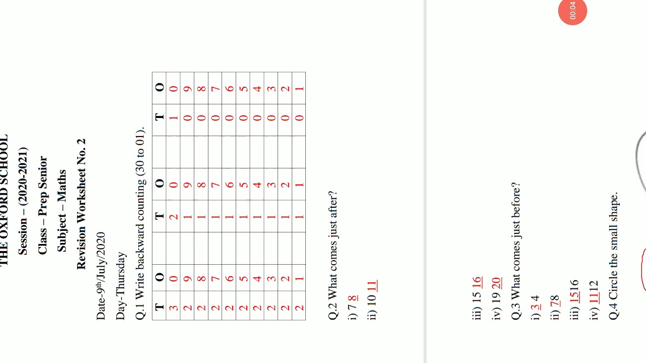 revision-worksheet-2-youtube