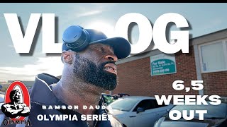 Mr Olympia 2024 series | Vlog  6,5 weeks out | Samson Dauda Information