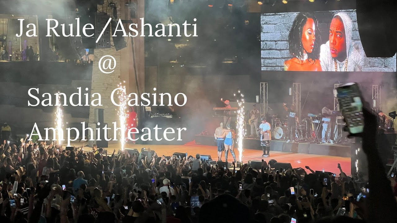 Ja Rule Ashanti at Sandia Casino Amphitheater in Albuquerque, NM 2022