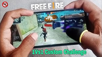 Free Fire⚡Handcam 1Vs1 Custom 🥵Challenge Gameplay Video 💪With My Subscriber Vs Me Free Fire Max ✅