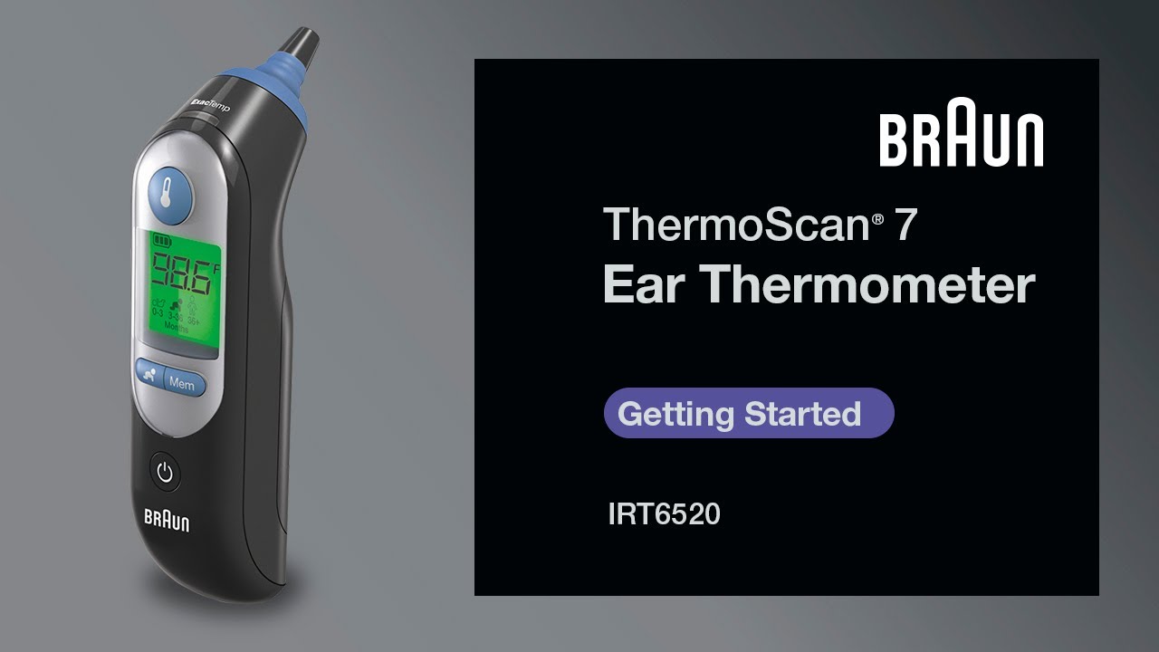 Buy Braun IRT6525 ThermoScan 7+ Ear Thermometer with Night mode, Thermometers