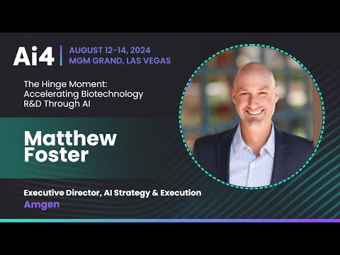 The Hinge Moment: Accelerating Biotechnology R&D Through AI with Amgen