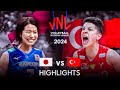  japan vs turkiye   highlights  womens vnl 2024