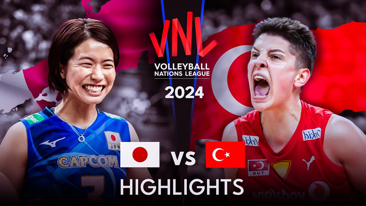 Japan vs Italy | Men's VNL 2024