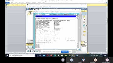 How to configure a New switch by console mode in Packet Tracer