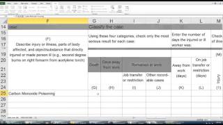 Oregon OSHA 300 Log - How-to