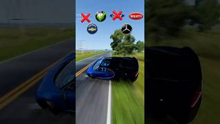550 MPH in 1 Second 😱💥 | 6 Cars | BeamNG #shorts #crashboompunk #beamngdrive #beamngcrash #cars