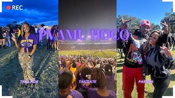 HBCU vlog : PVAMU homecoming 2023, GRWM, parties, tailgating, girls night!!
