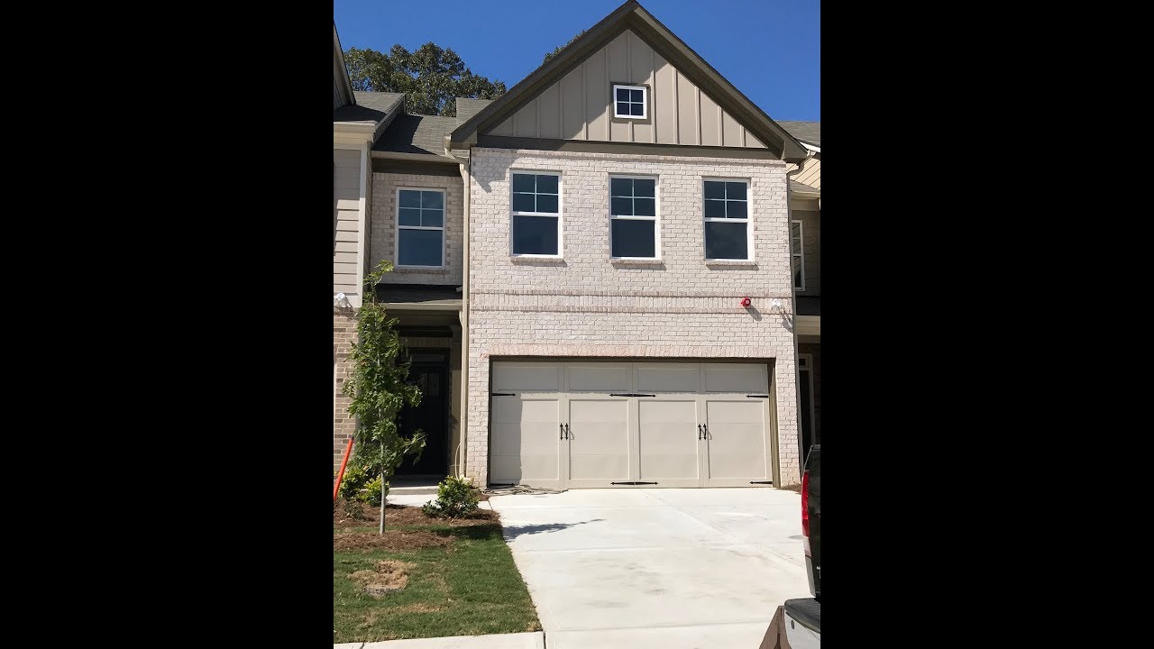 New Construction Townhomes In Lawrenceville GA 3/2/1 Under 225K YouTube