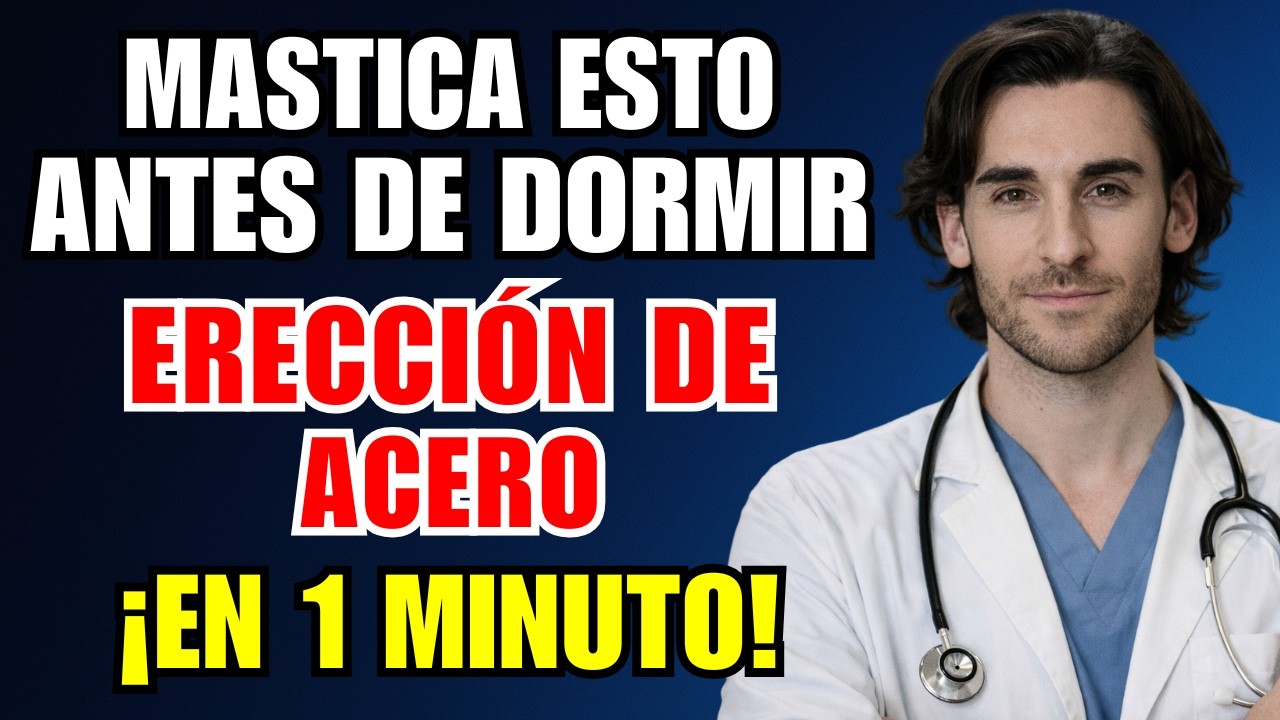Urólogo revela: MASTICA ESTA ESPECIA Antes de Dormir (Mejora tu Flujo y ERECCIÓN)