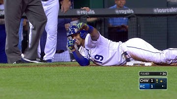 CWS@KC: Cuthbert drives an RBI triple to the gap