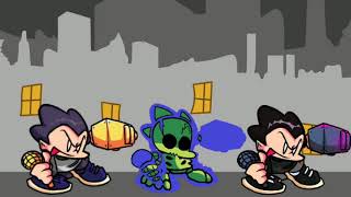 [FnF/Dc2] B-side, skeleton and neo pico test | Black Ice