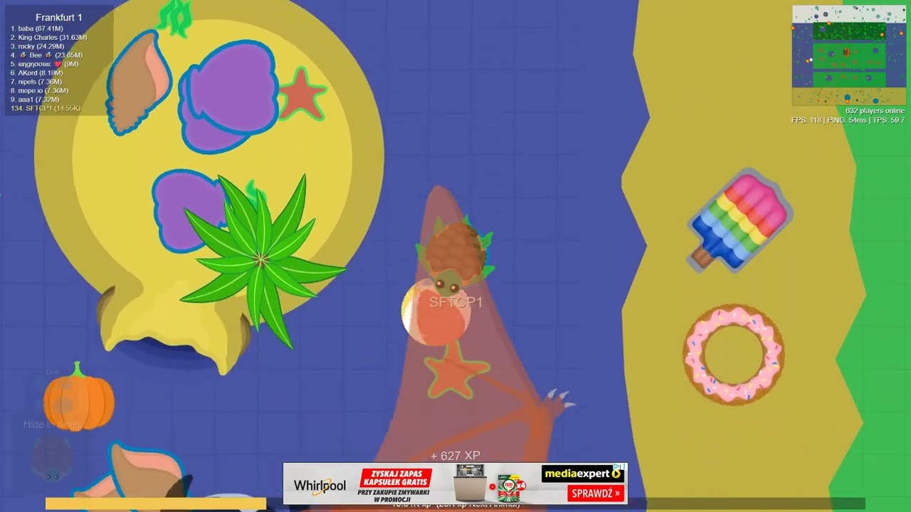 Enjoying 2020 Mope.io - Summer Mode Play