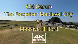 Old Sarum The Forgotten Medieval City & Massive Hillfort! 🏰✨