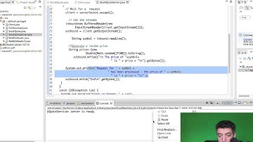 Intro to Java. Unit 10. Stock quotes with URL, Sockets, and RMI