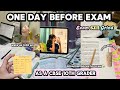 ONE DAY BEFORE EXAM ROUTINE✨📚|DISSAPOINTING MATHS EXAM 😭🫳✨|AS A CBSE 10TH GRADER#exam#cbse#boardexam