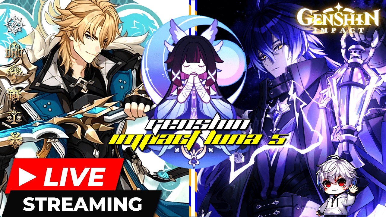 🔴Live | Gas Tmaginarium Theater Sampai Plenger | Genshin impact Indonesia Luna 5