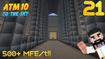 Best Power Generation - Extreme Reactors Insanite Turbine - ATM10 To The Sky (21)