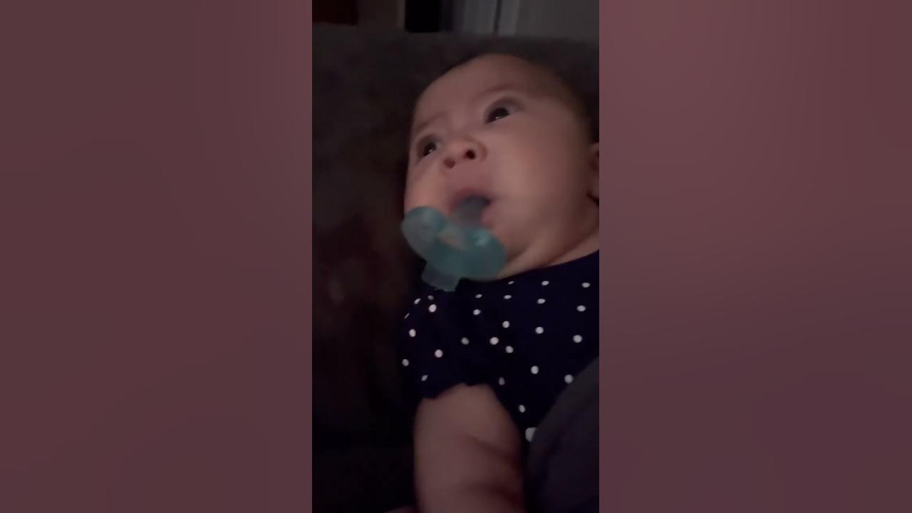 Baby so emotional when pacifier falls out YouTube